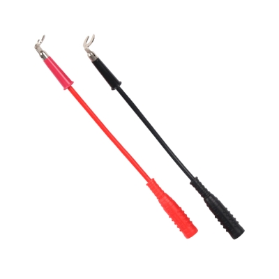 ETA4372  4mm female connector to U-shaped cable adapter
