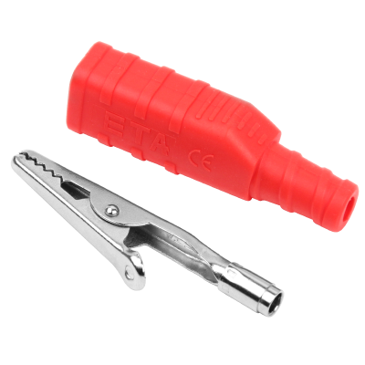 ETA3114A   4mm adapter alligator clip