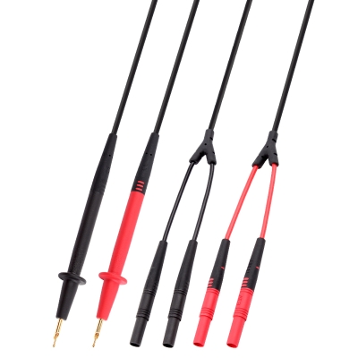 ETA4553   Kelvin four-wire test leads